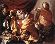 TERBRUGGHEN, Hendrick The Calling of St Matthew  ert oil painting picture wholesale